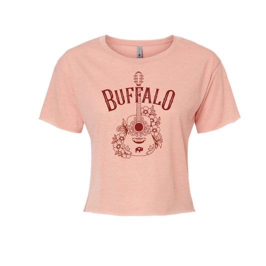 Buffalo Guitar Crop Top
