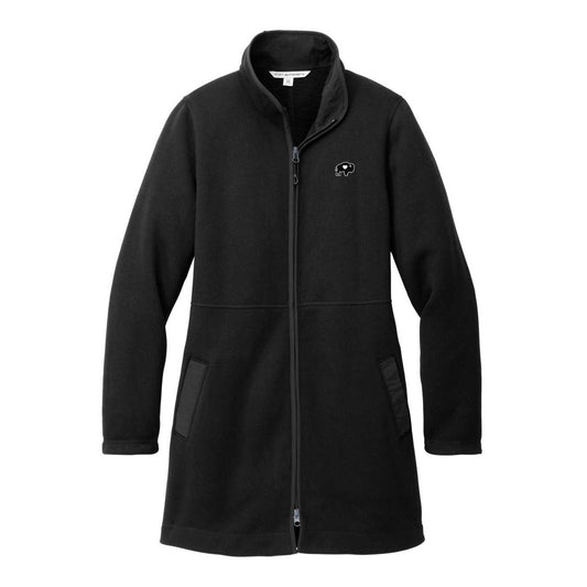 Ladies Arc Sweater Fleece Long Jacket