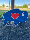 Classic Buffalo Garden Sign