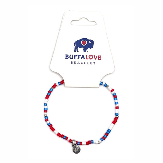 Buffalove Thin Beaded Bracelet