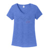 Ladies Buffalo Sparkle V-Neck