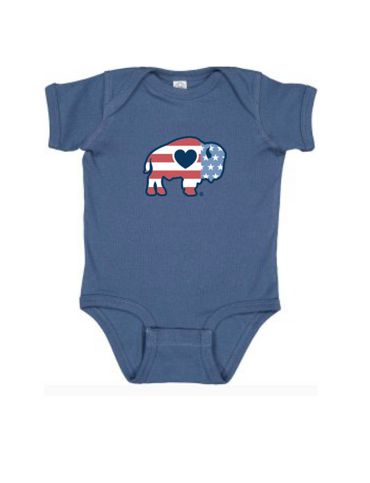 American Buffalo Onesie