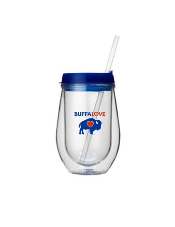 Clear Plastic Wine Tumbler