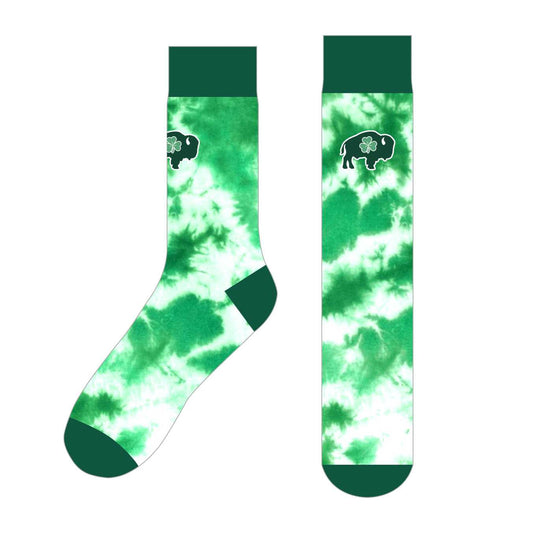 Irish Tie Dye Crew Socks