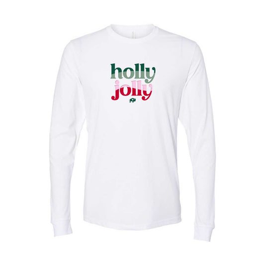 Holly Jolly Suede Long Sleeve