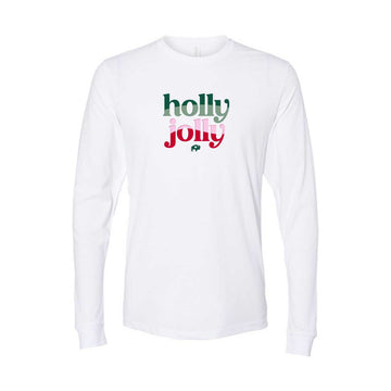 Holly Jolly Suede Long Sleeve