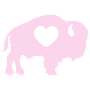 Pink Buffalo Garden Sign