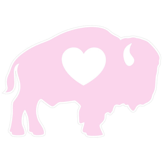 Pink Buffalo Garden Sign