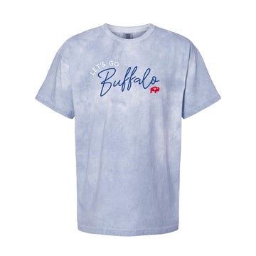 Let's Go Buffalo Acid Wash T Shirt