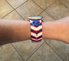Stripes Silicone Apple Watch Band