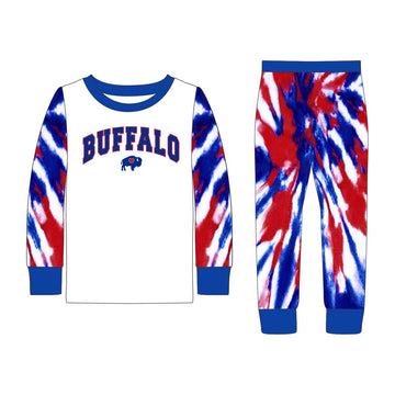 Youth Tie Dye Pajama Set
