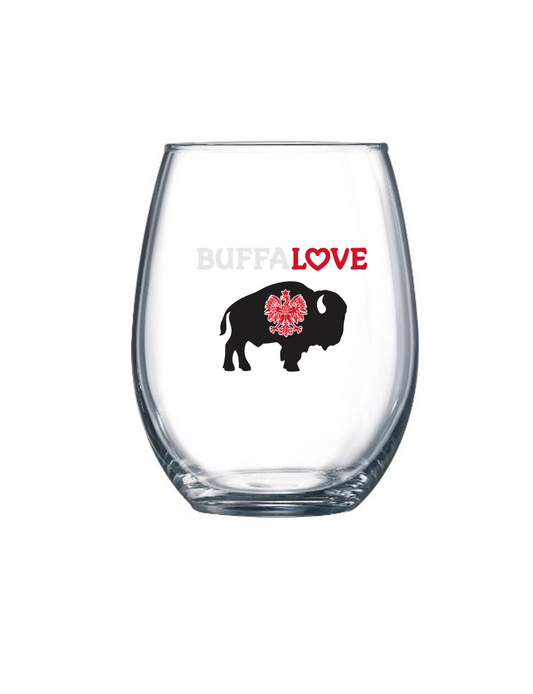 Polish Stemless Wine Glass