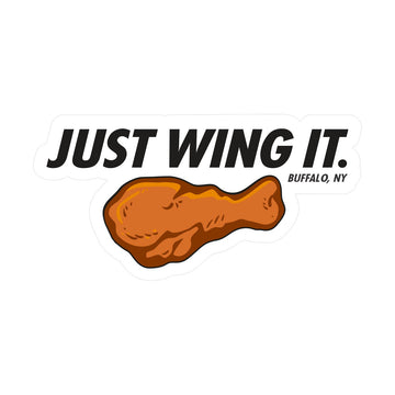 Just Wing It Sticker