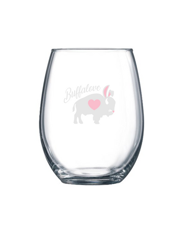 Bunny Stemless Wine Glass