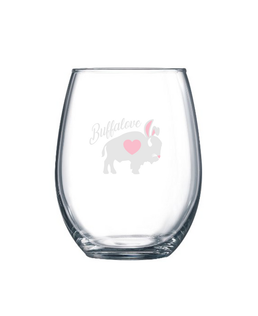 Bunny Stemless Wine Glass