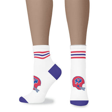 Buffalove Helmet Crew Socks