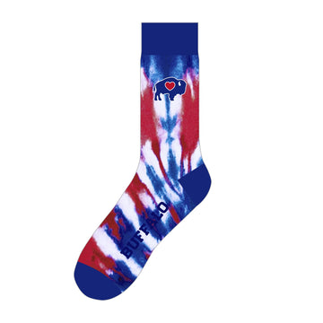 RWB Tie Dye Crew Socks
