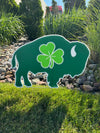 Irish Buffalo Garden Sign