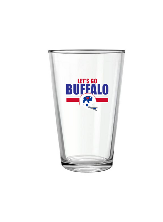Let's Go Buffalo Pint Glass