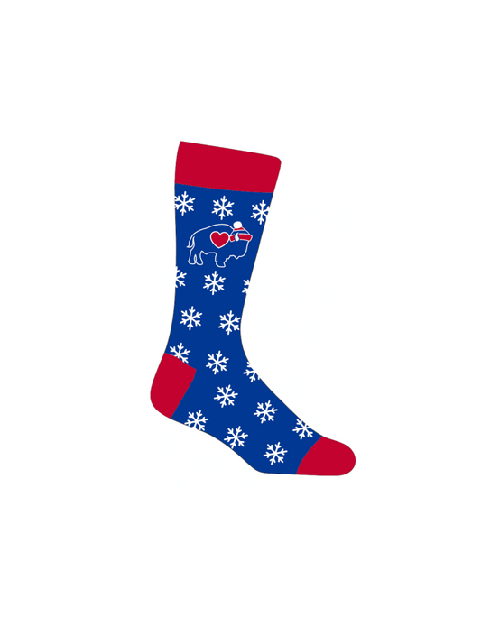 Snowflake Crew Socks