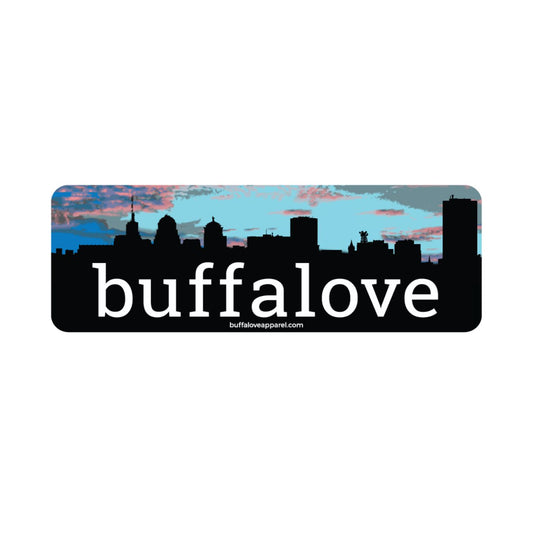 Buffalove Skyline Sticker