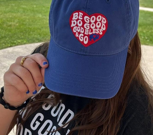 Be Good Heart Baseball Hat