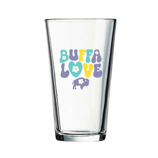 Flower Power Pint Glass
