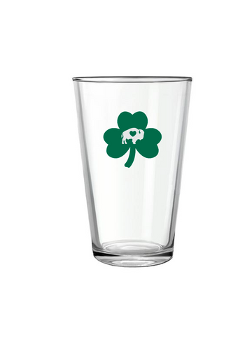 Shamrock Pint Glass