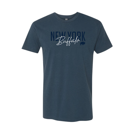 Buffalo New York Script T-Shirt