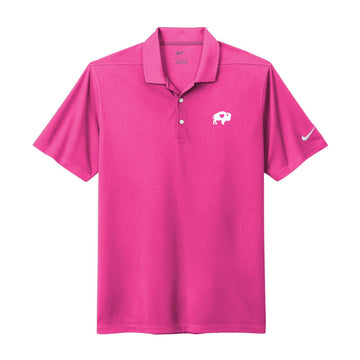 Men's Pink Nike Polo
