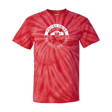 Polish Pride Tie Dye T Shirt