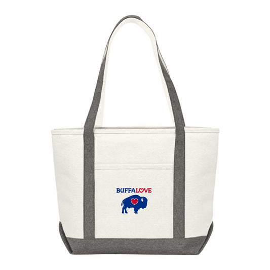 Buffalove Canvas Tote