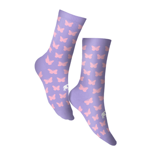 Butterfly Crew Sock