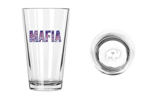 Mafia Pint Glass