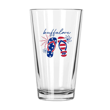 Flip Flop Pint Glass