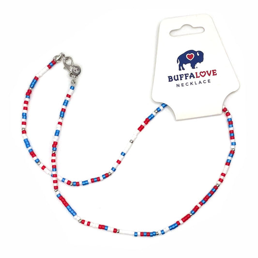 Buffalove Thin Beaded Necklace