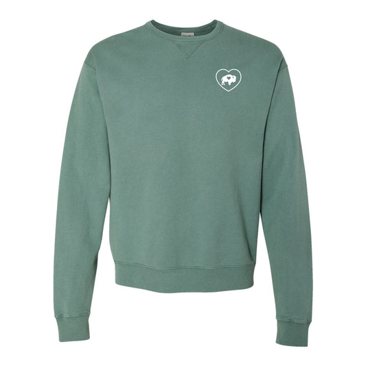 Left Chest Spread Love Sweatshirt