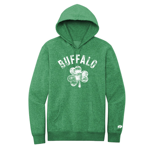 Distressed Shamrock Hoodie