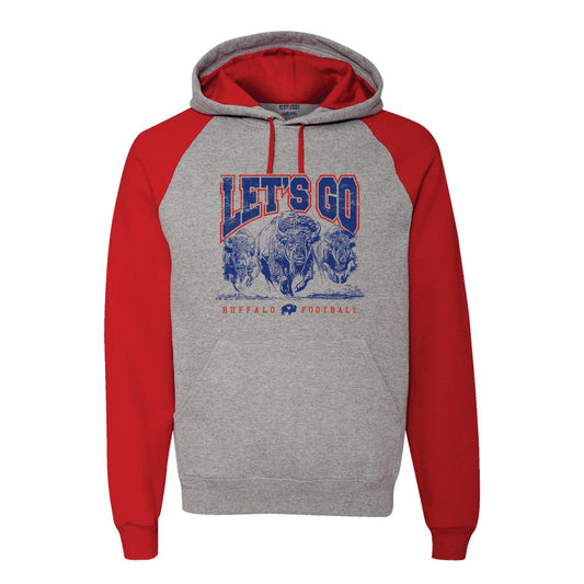 Let's Go Roam Raglan Hoodie