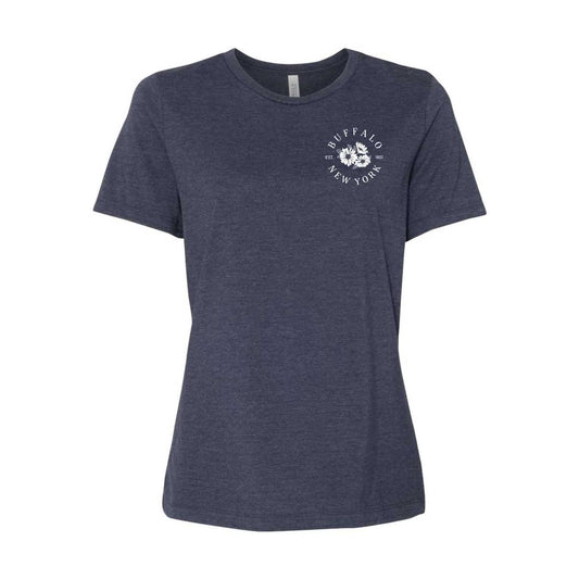 Ladies Left Chest Daisy T-Shirt