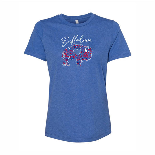 Ladies Buffalo Floral T Shirt