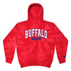 Buffalo Football Tie Dye Hoodie