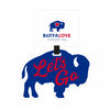 Let's Go Luggage Tag