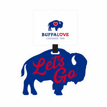 Let's Go Luggage Tag