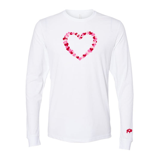 Collage Hearts Long Sleeve