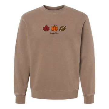 Fall Icon Embroidered Sweatshirt