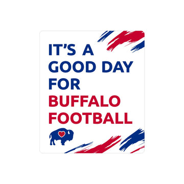 Good Day For Football Sticker