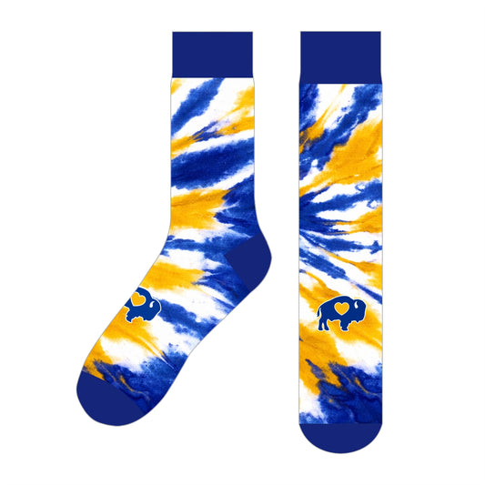 Hockey Tie Dye Crew Sock