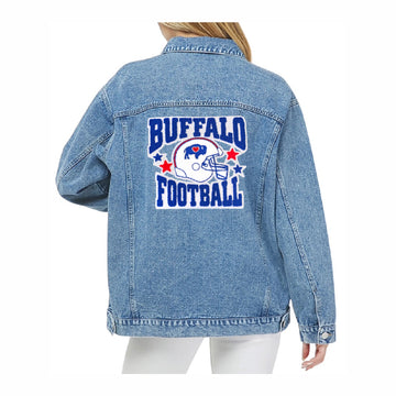 Let's Go Oversized Denim Jacket