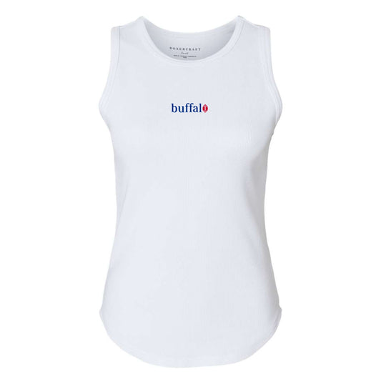 Ladies Micro Rib Football Tank Top